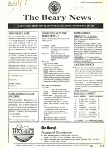 The Beary News Editions